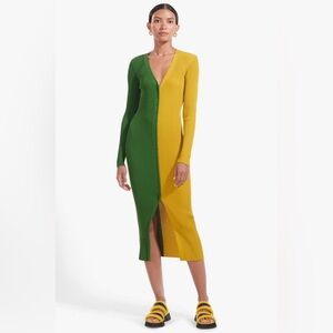 SHOKO SWEATER | EMERALD CHARTREUSE × 1 XS